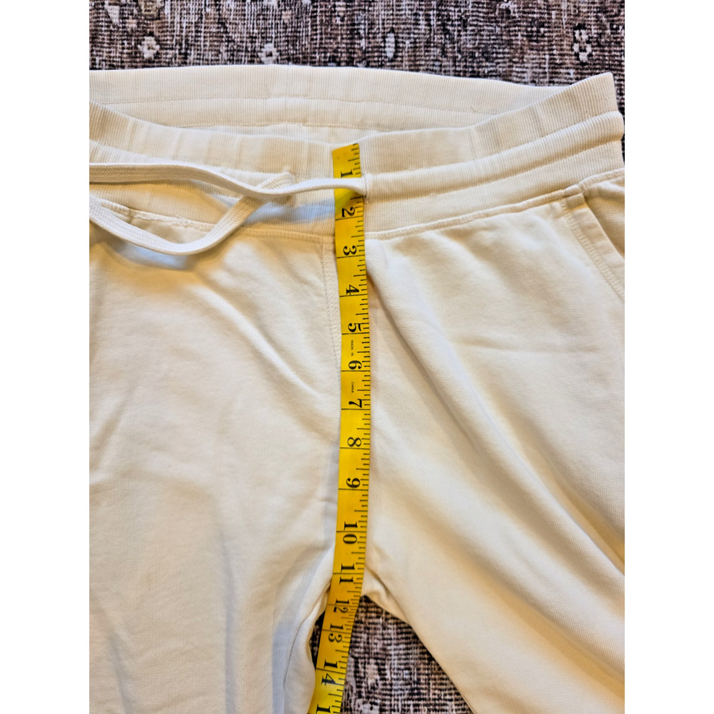 Pact Organic Cotton Jogger Sweatpants Stone Cream Beige Lounge Athleisure L - Picture 5 of 10
